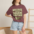 Mileage Over Square Footage - T-Shirt