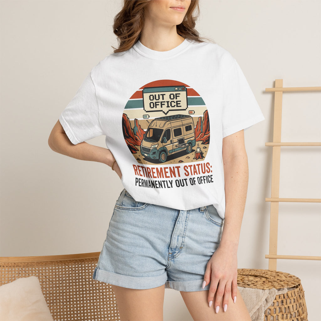 Retirement Status Permanently Out Of Office - T-Shirt
