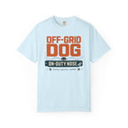 Off Grid Dog On Duty Nose - T-Shirt