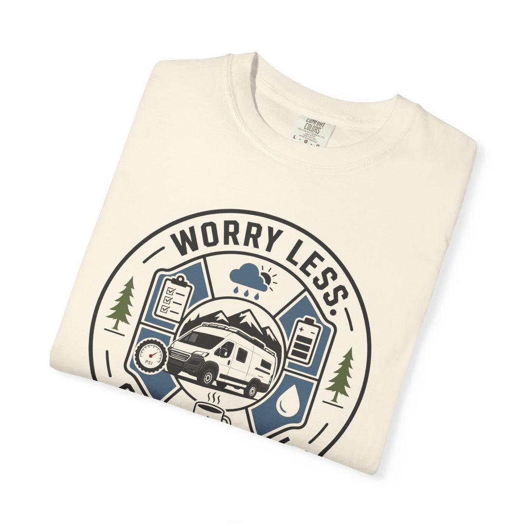 Worry Less Check More - T-Shirt