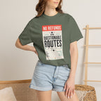 No Refunds On Questionable Routes - T-Shirt