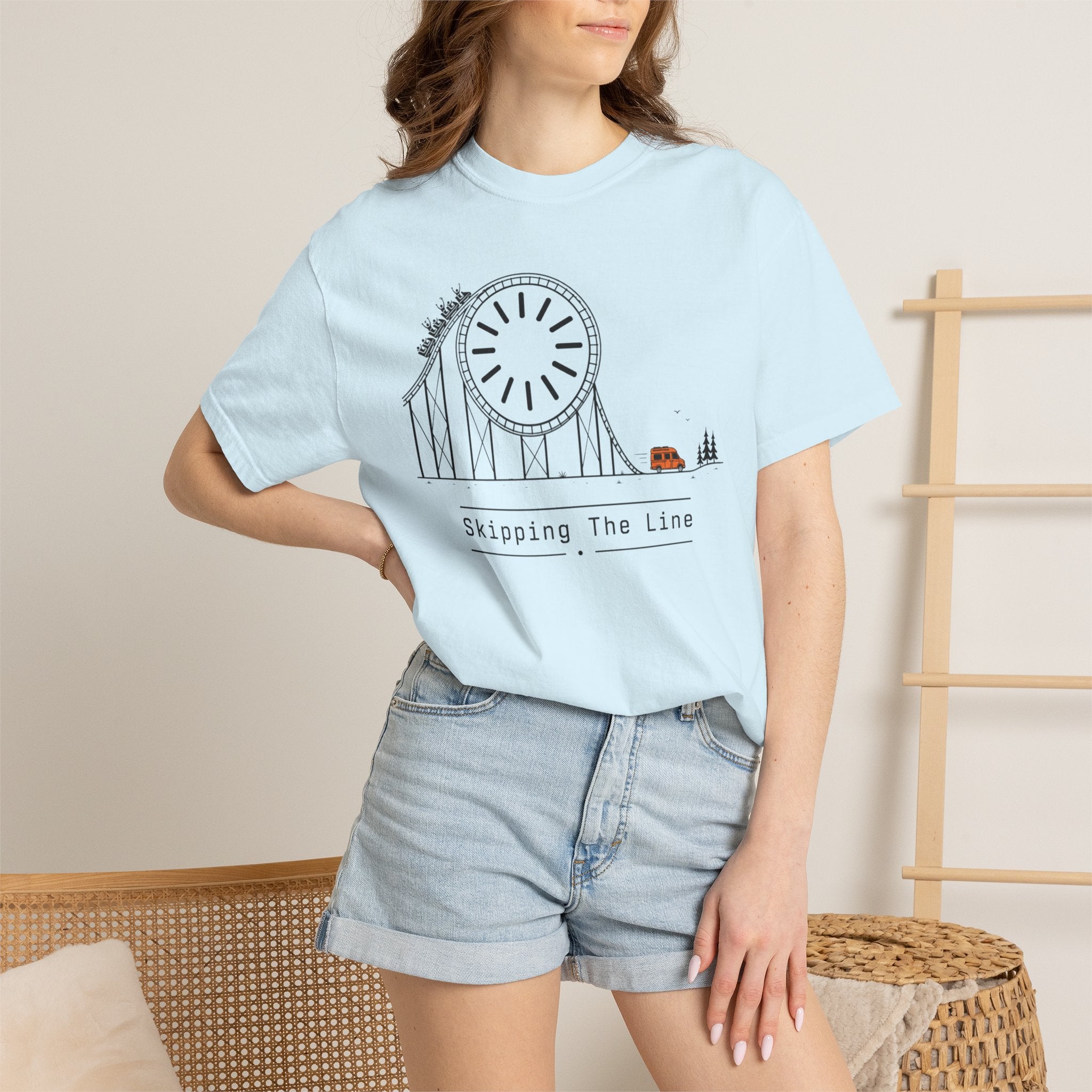 Skipping The Line - T-Shirt
