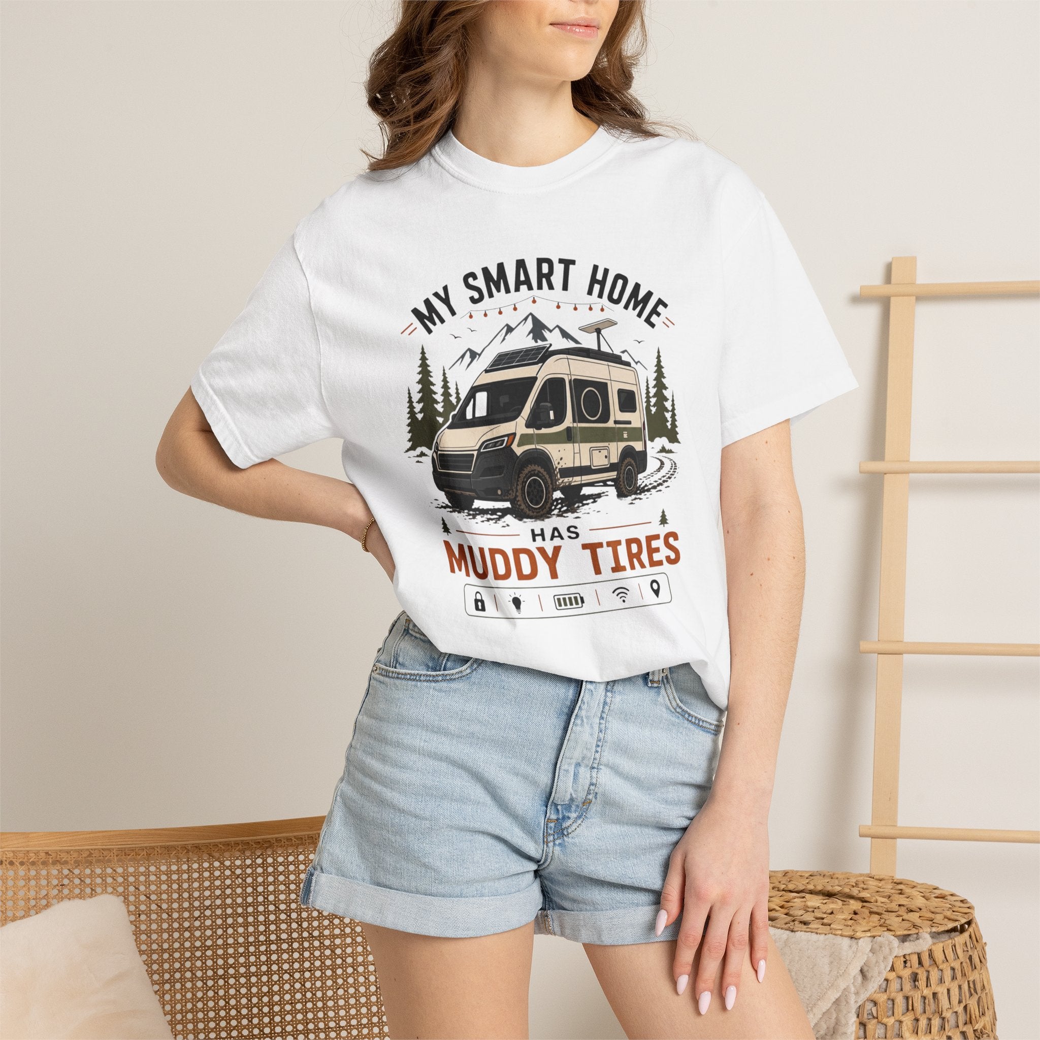 My Smart Home Has Muddy Tires - T-Shirt