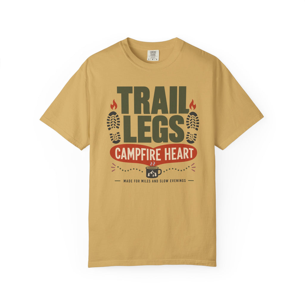 Trail Legs Campfire Heart - T-Shirt