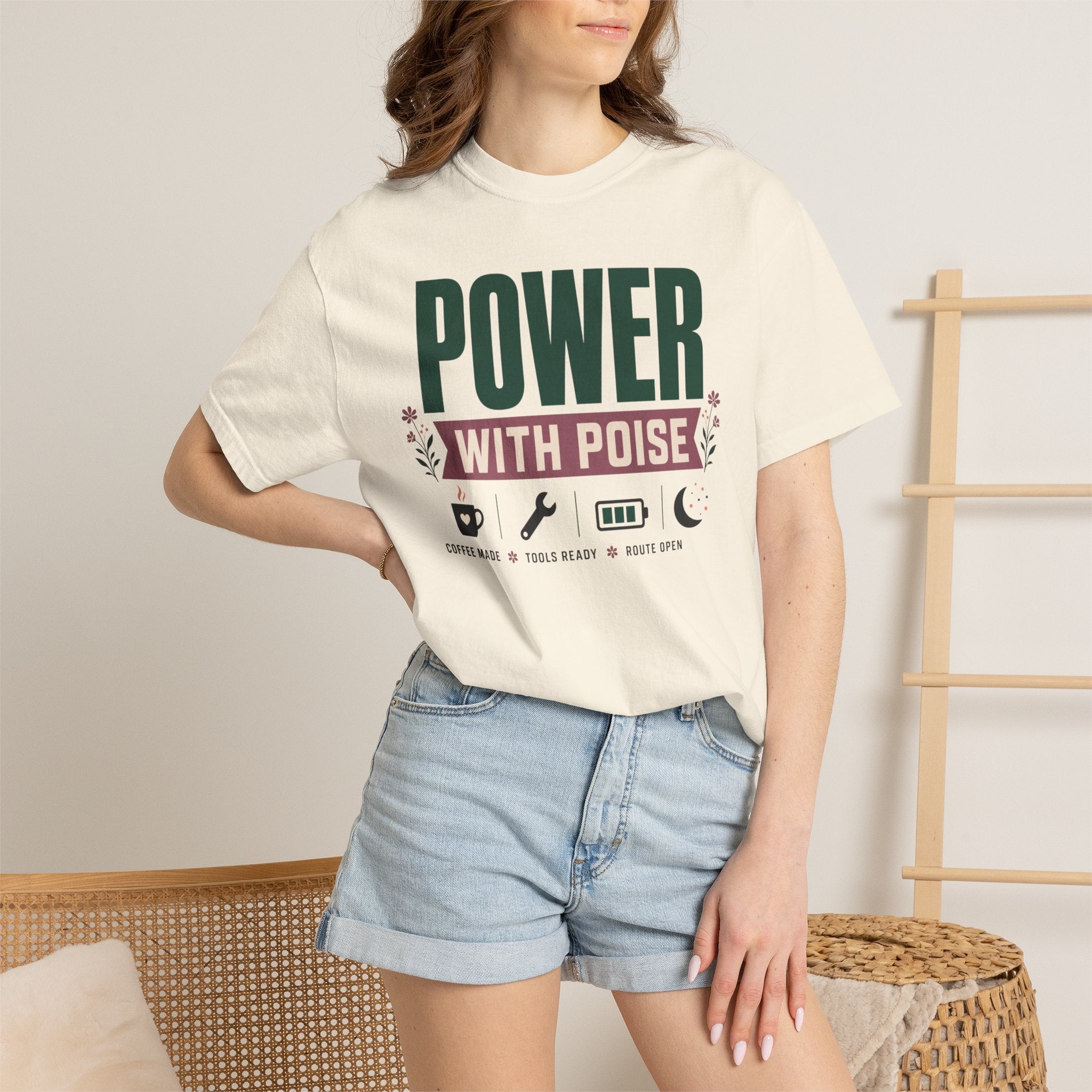 Power With Poise - T-Shirt