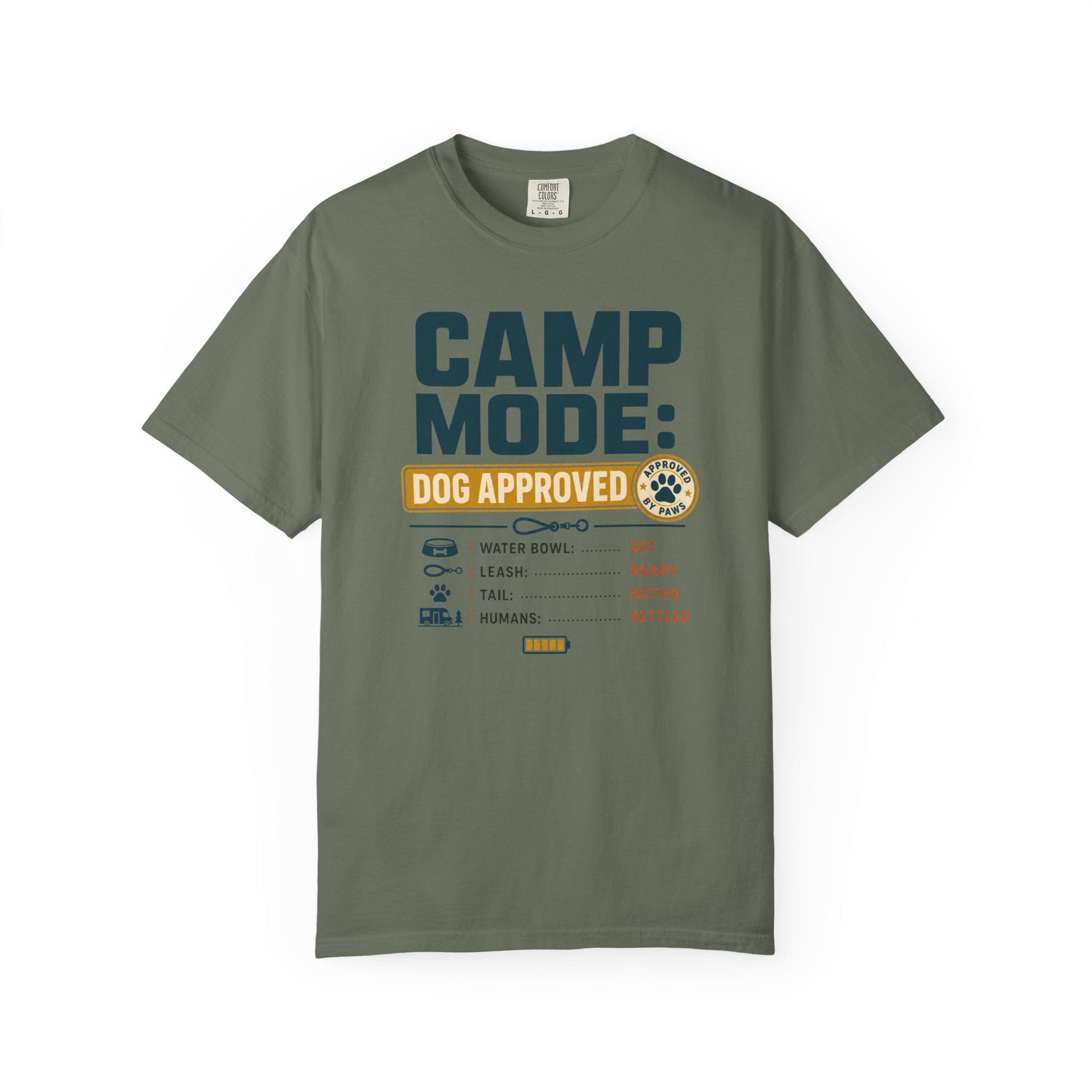 Camp Mode Dog Approved - T-Shirt