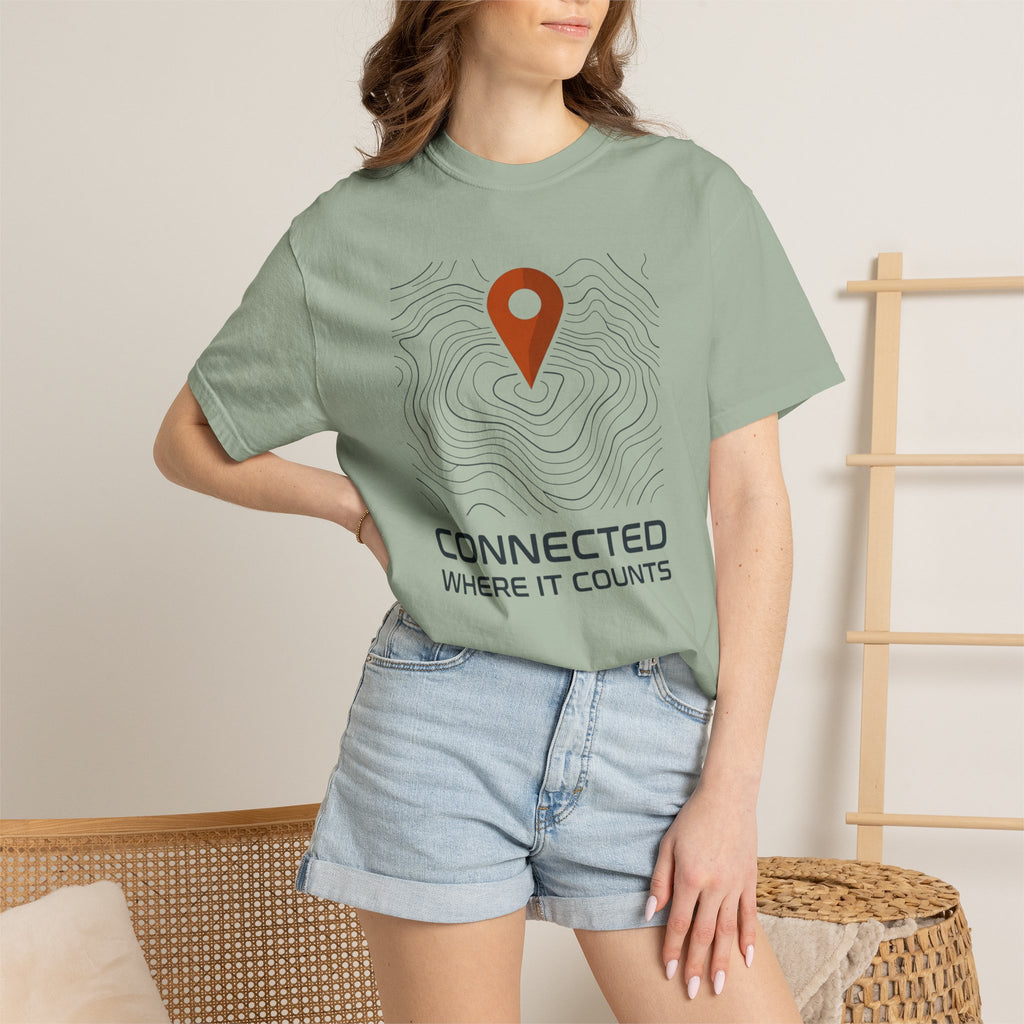 Connected Where It Counts - T-Shirt