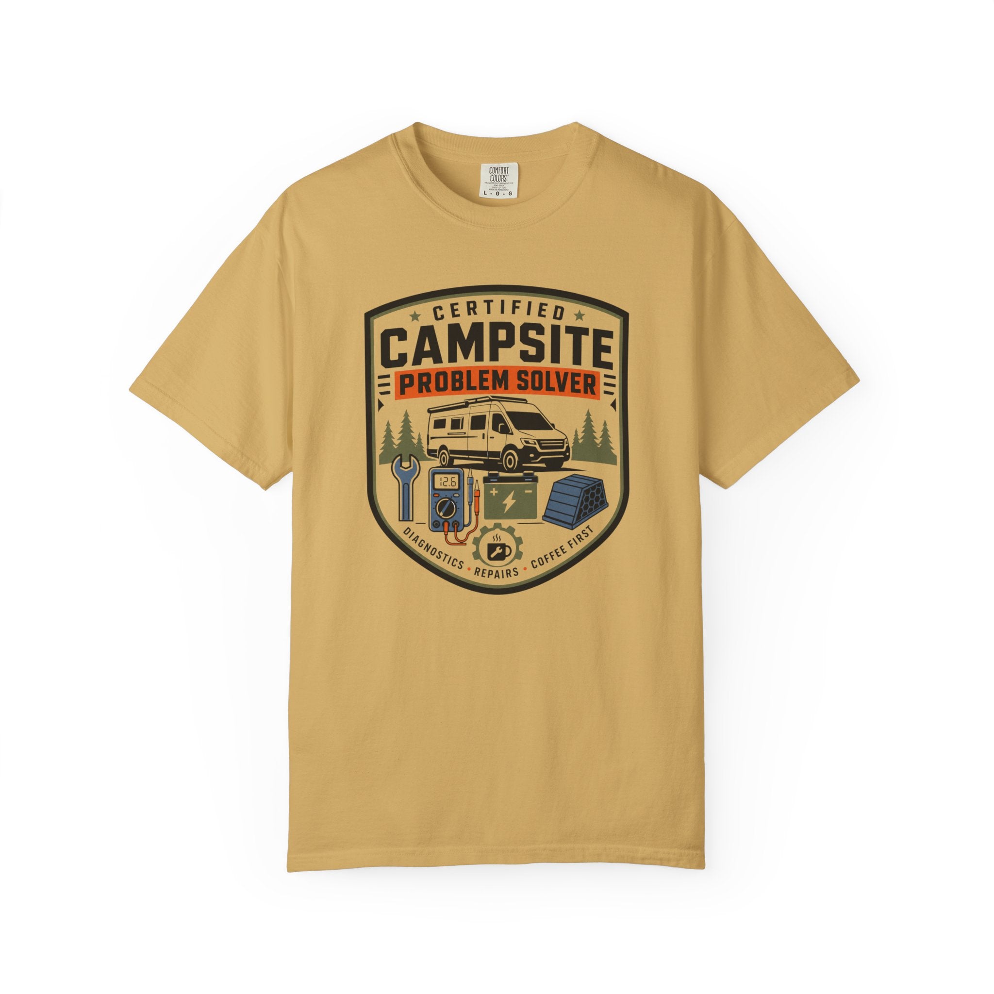 Certified Campsite Problem Solver - T-Shirt