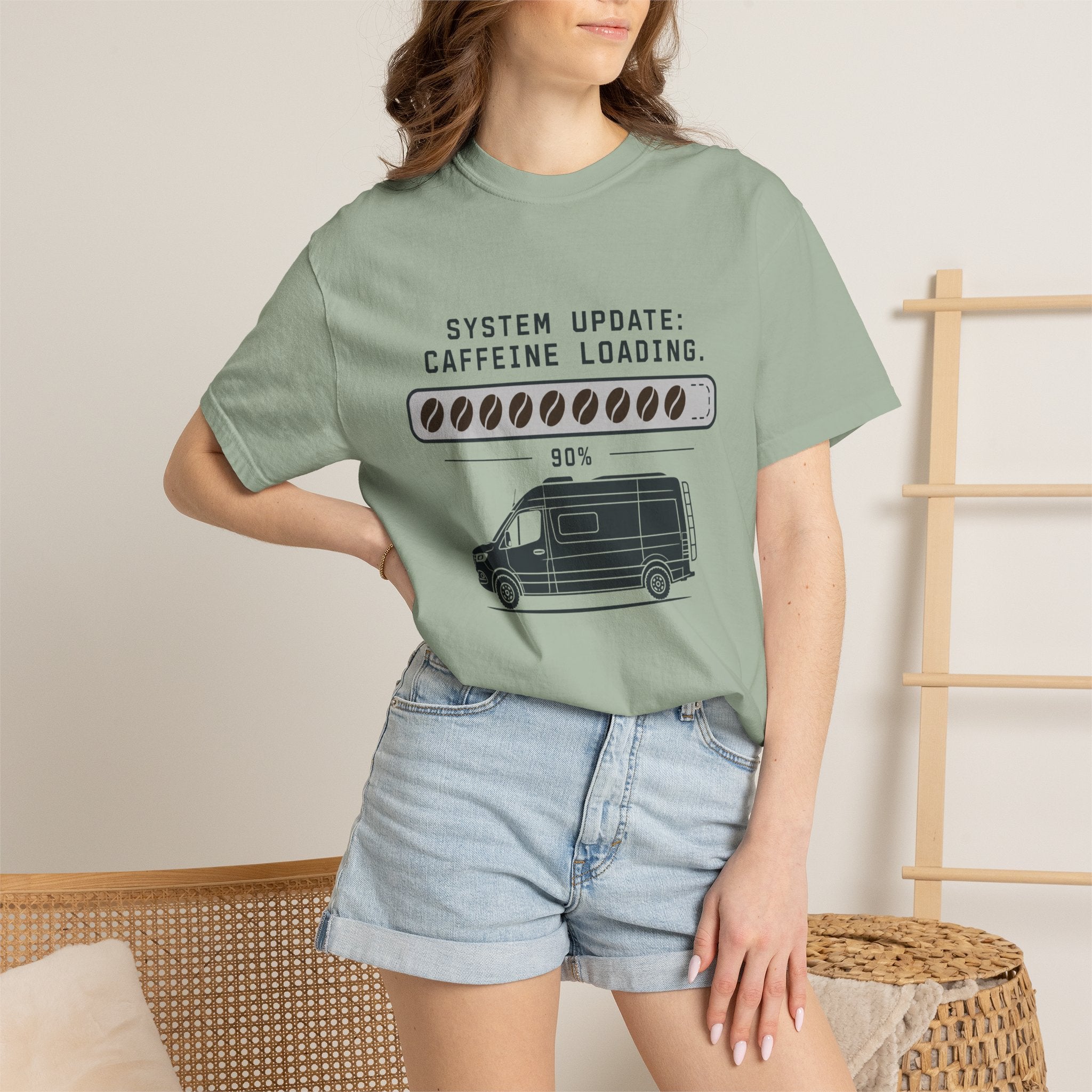 System Update Caffeine Loading - T-Shirt