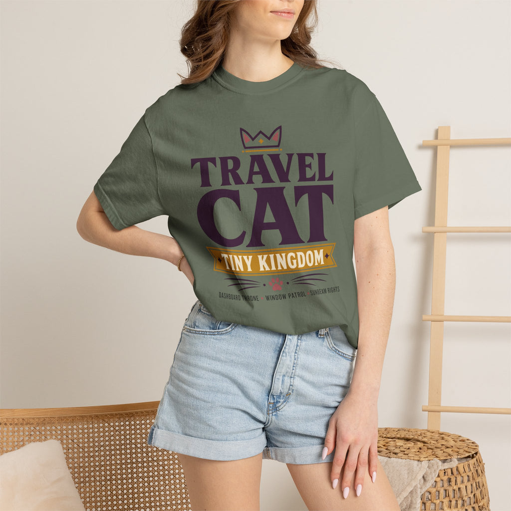 Travel Cat Tiny Kingdom - T-Shirt
