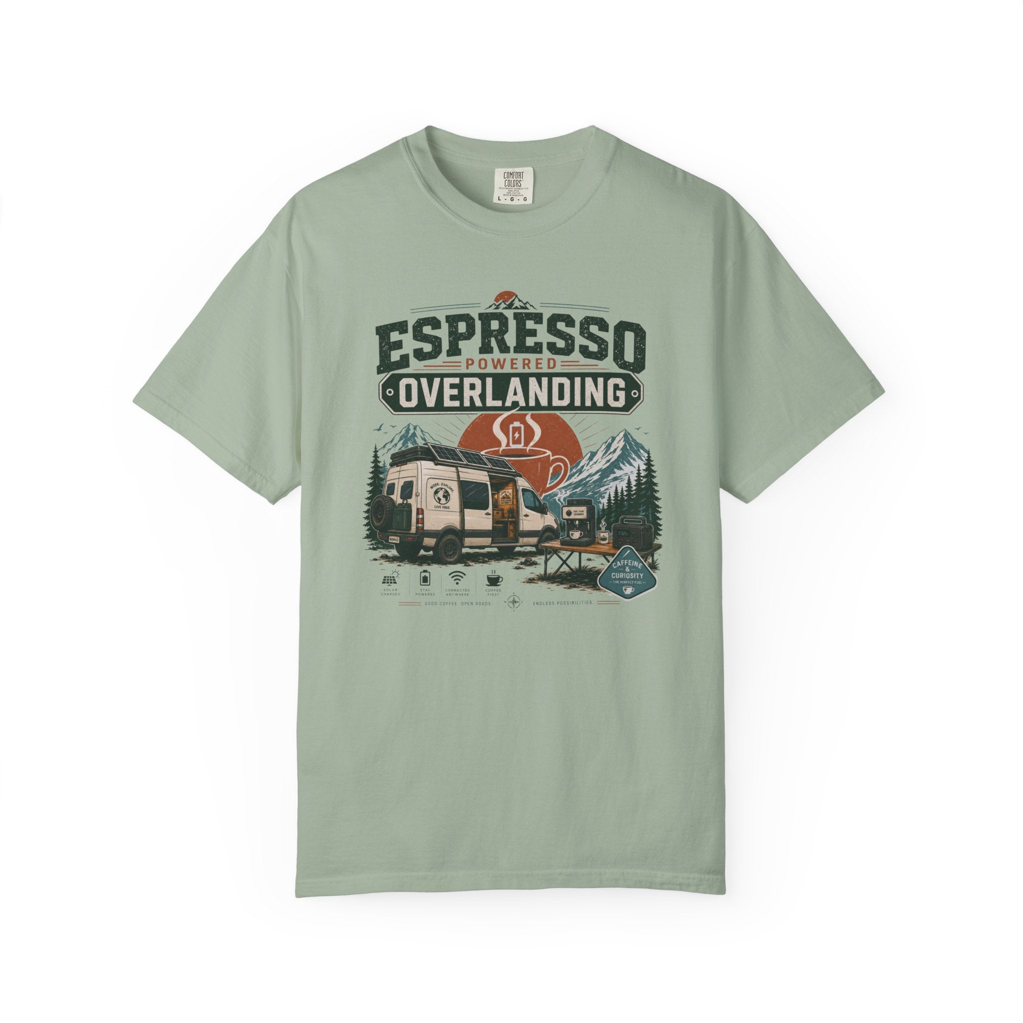 Espresso Powered Overlanding - T-Shirt