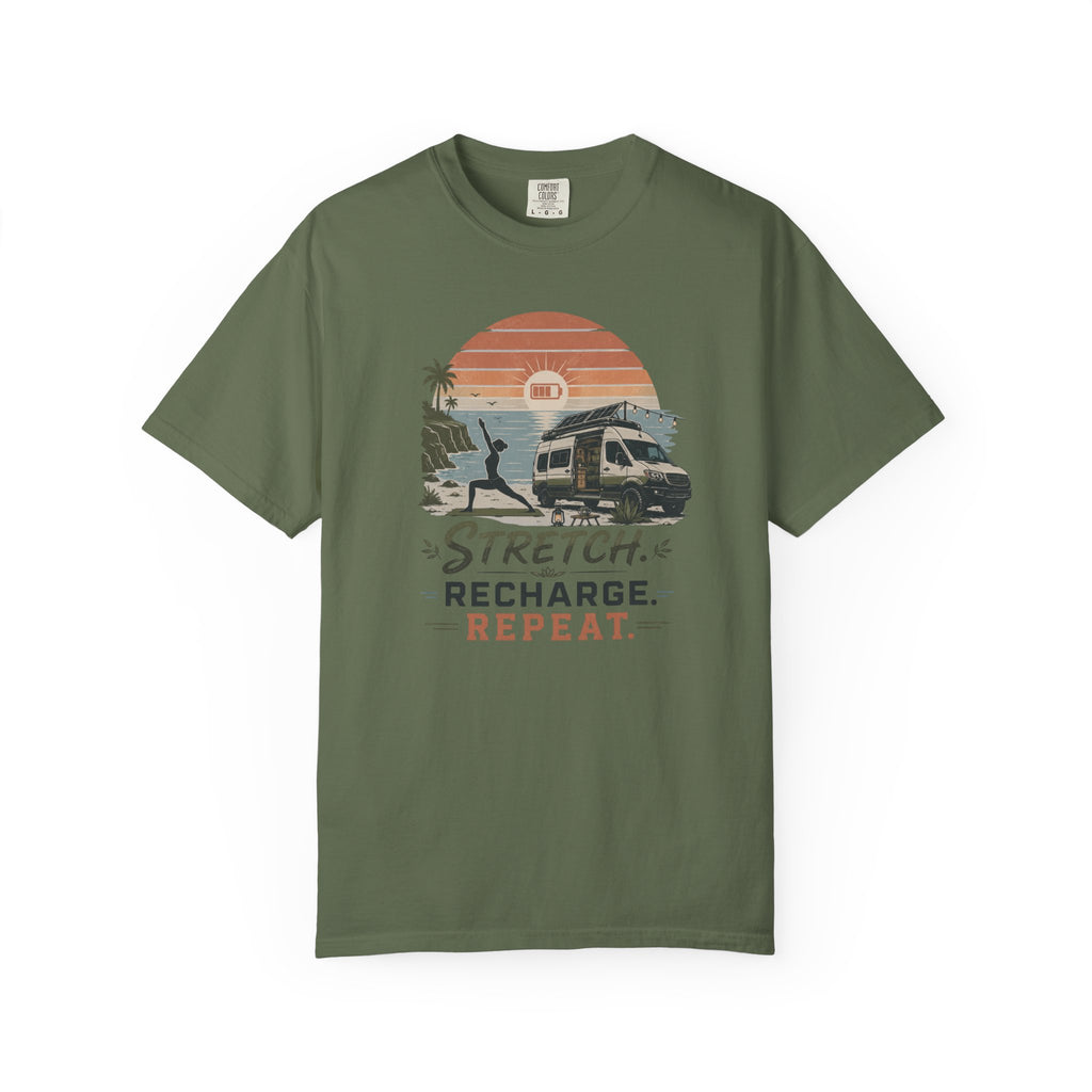 Stretch Recharge Repeat - T-Shirt