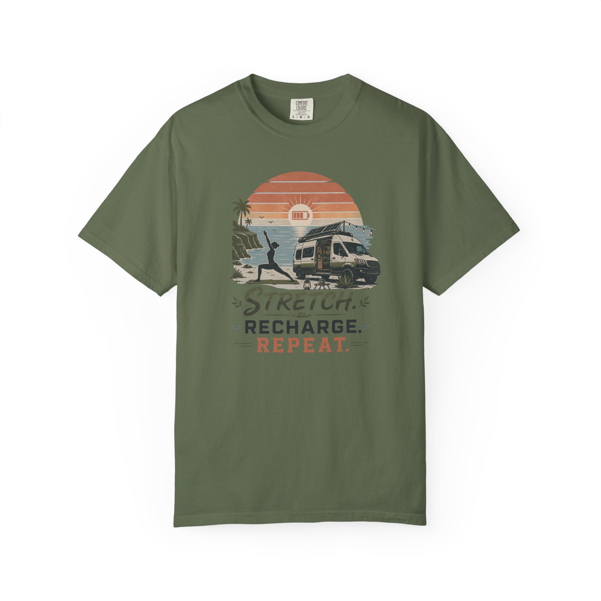 Stretch Recharge Repeat - T-Shirt