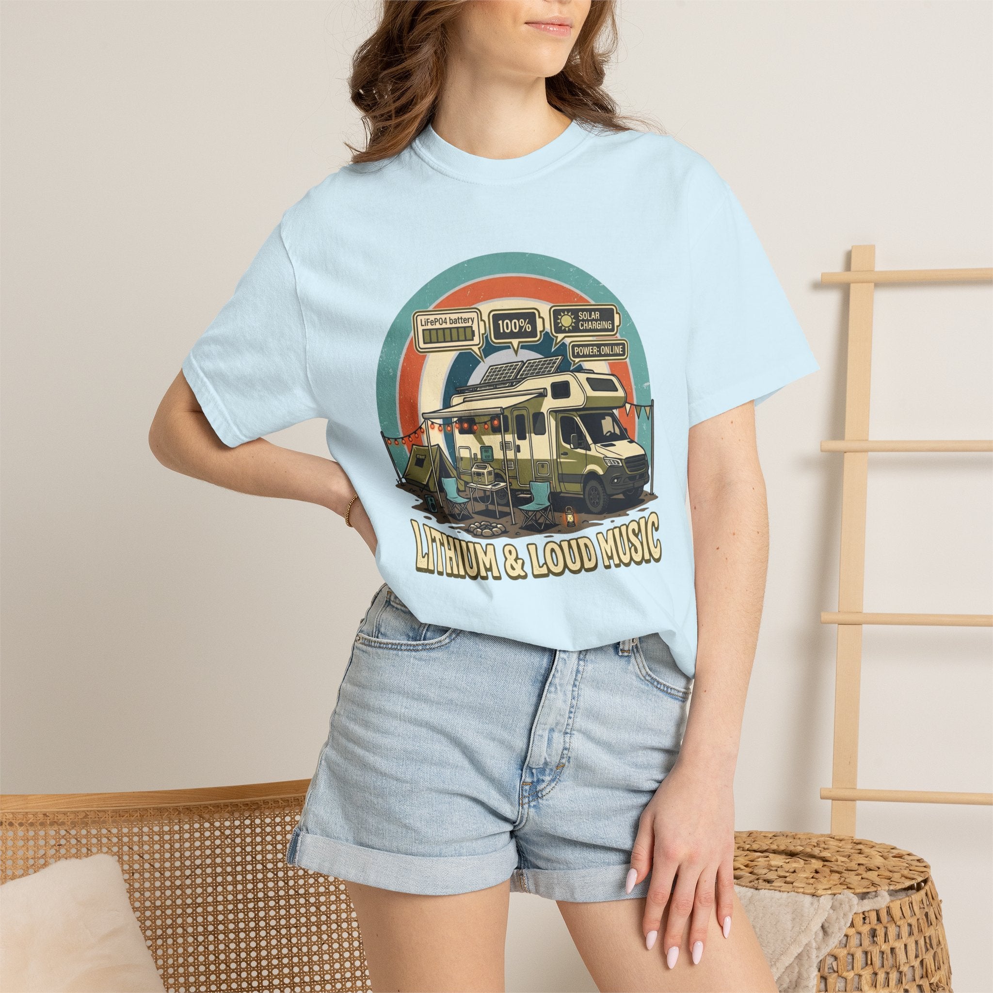 Lithium and Loud Music - T-Shirt