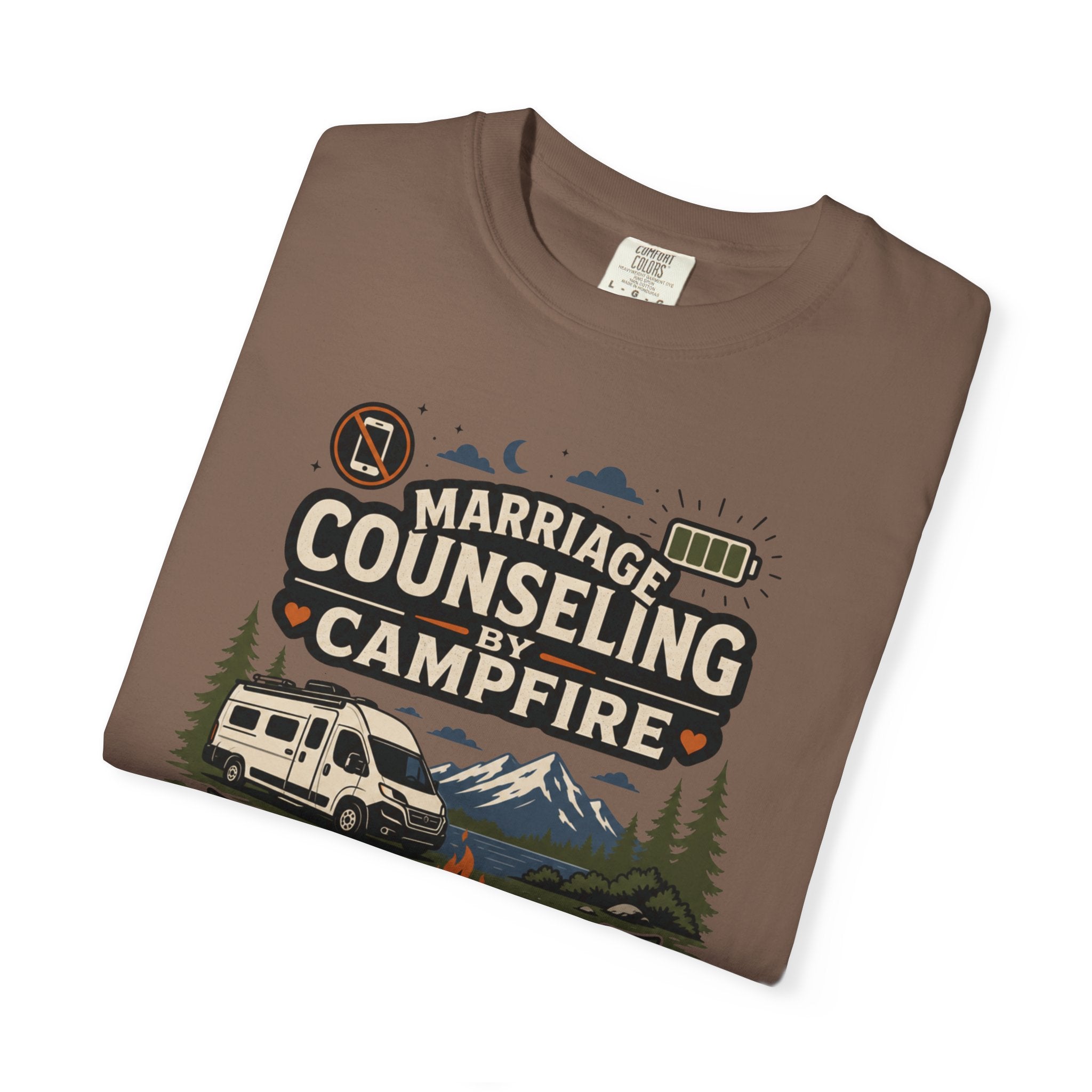 Marriage Counseling By Campfire - T-Shirt