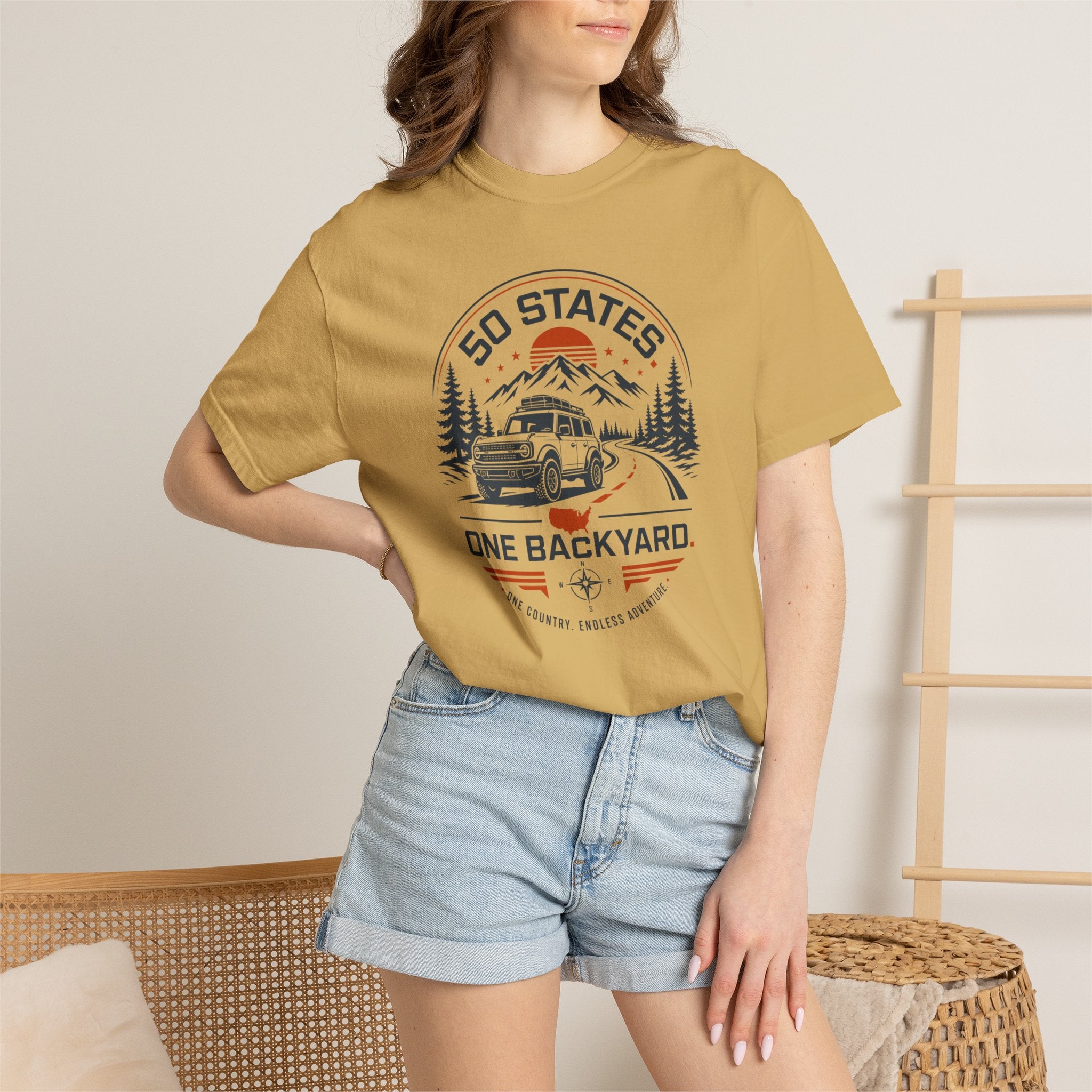 50 States One Backyard - T-Shirt