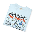 Route Planned Panic Scheduled - T-Shirt