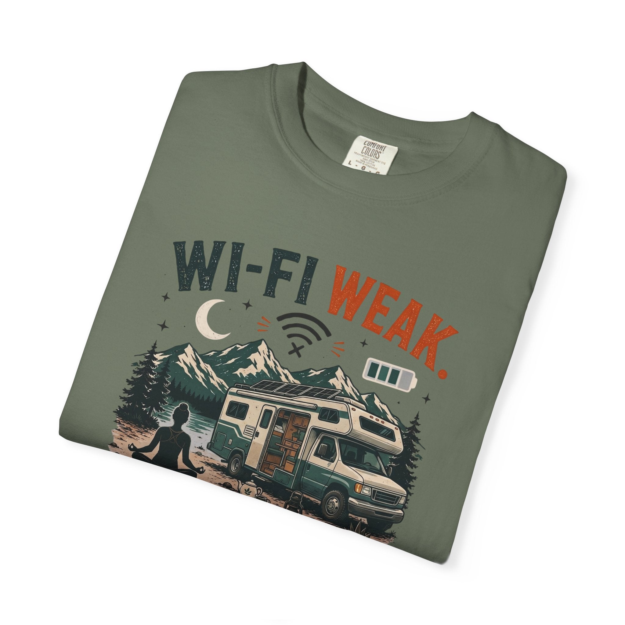 Wi-Fi Weak Inner Peace Strong - T-Shirt