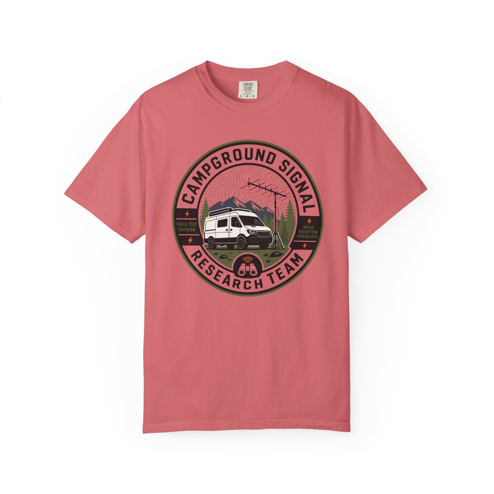 Campground Signal Research Team - T-Shirt