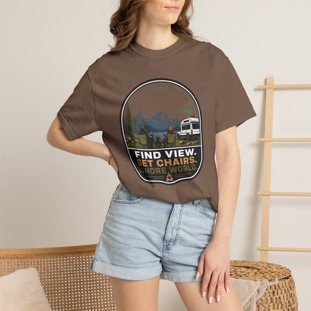 Find View Set Chairs Ignore World - T-Shirt