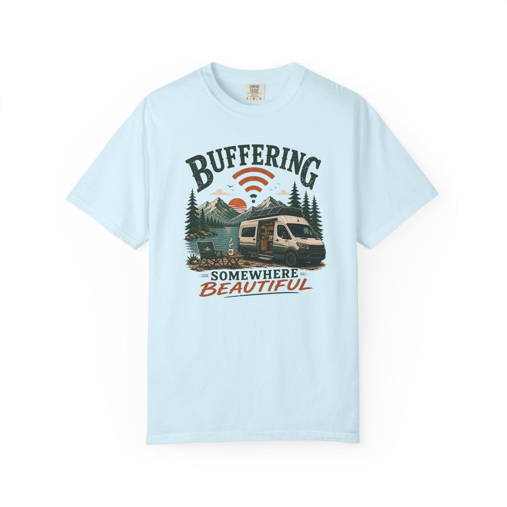 Buffering Somewhere Beautiful - T-Shirt