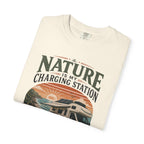 Nature Is My Charging Station - T-Shirt