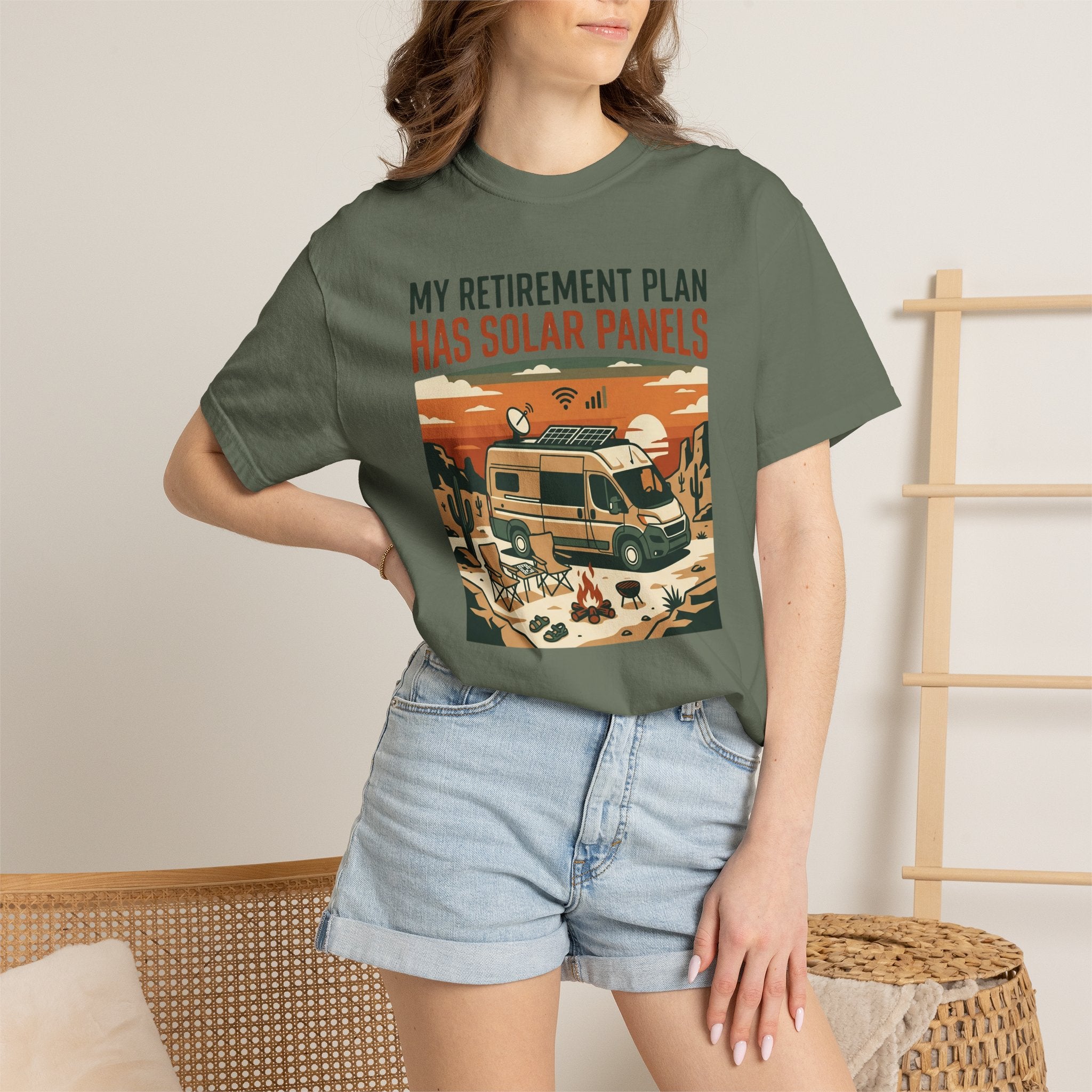 My Retirement Plan Has Solar Panels - T-Shirt