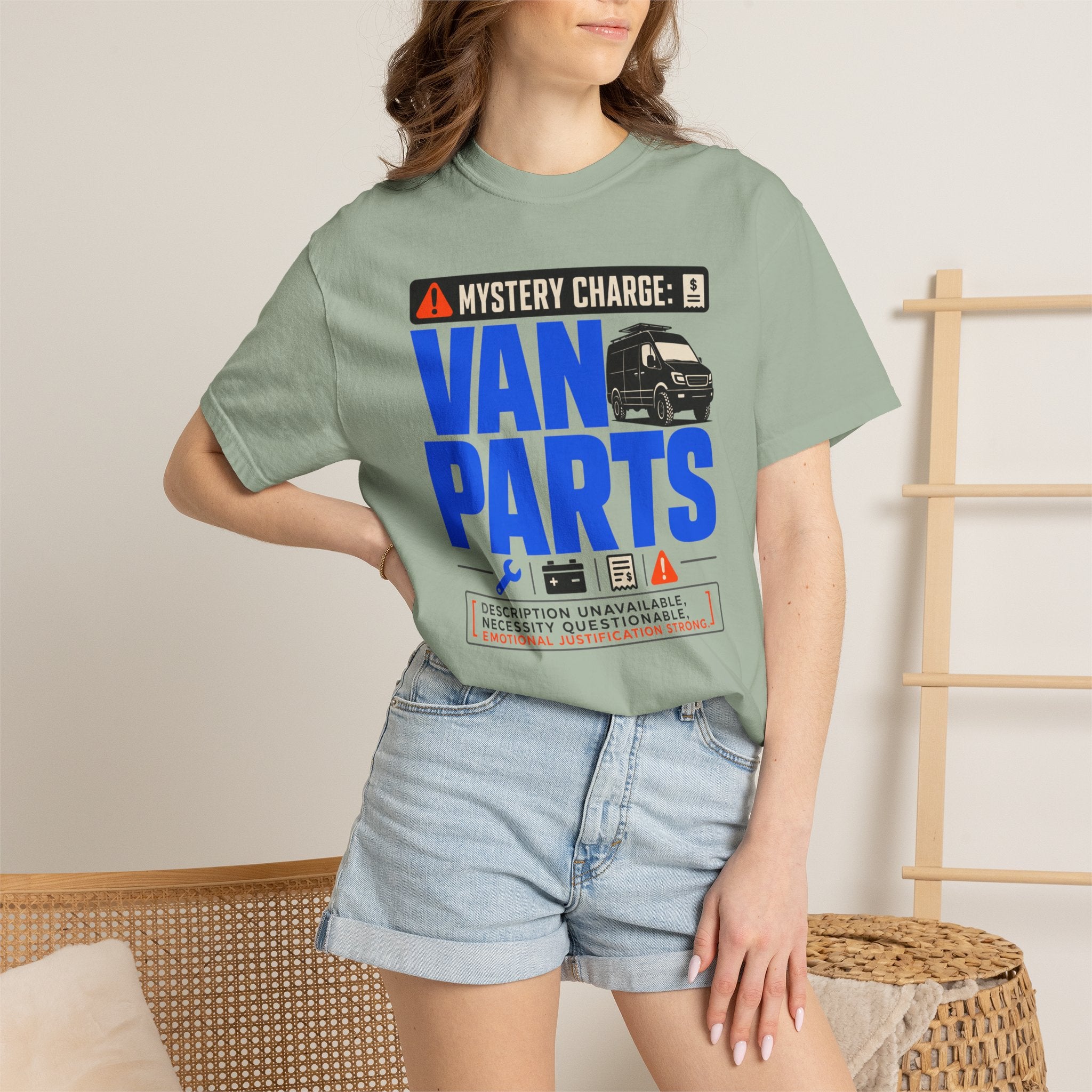 Mystery Charge Van Parts - T-Shirt