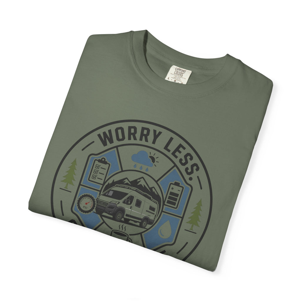 Worry Less Check More - T-Shirt