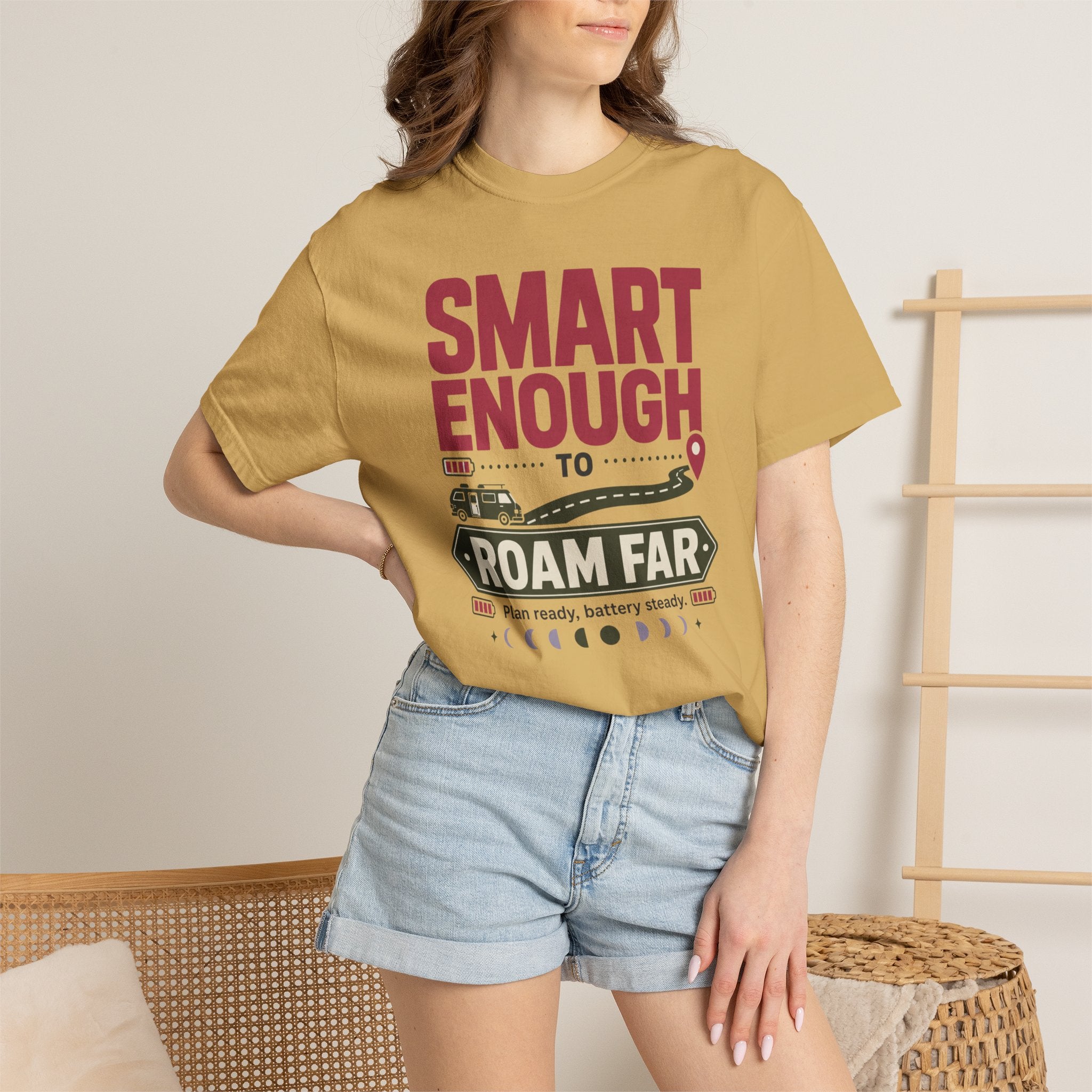Smart Enough To Roam Far - T-Shirt