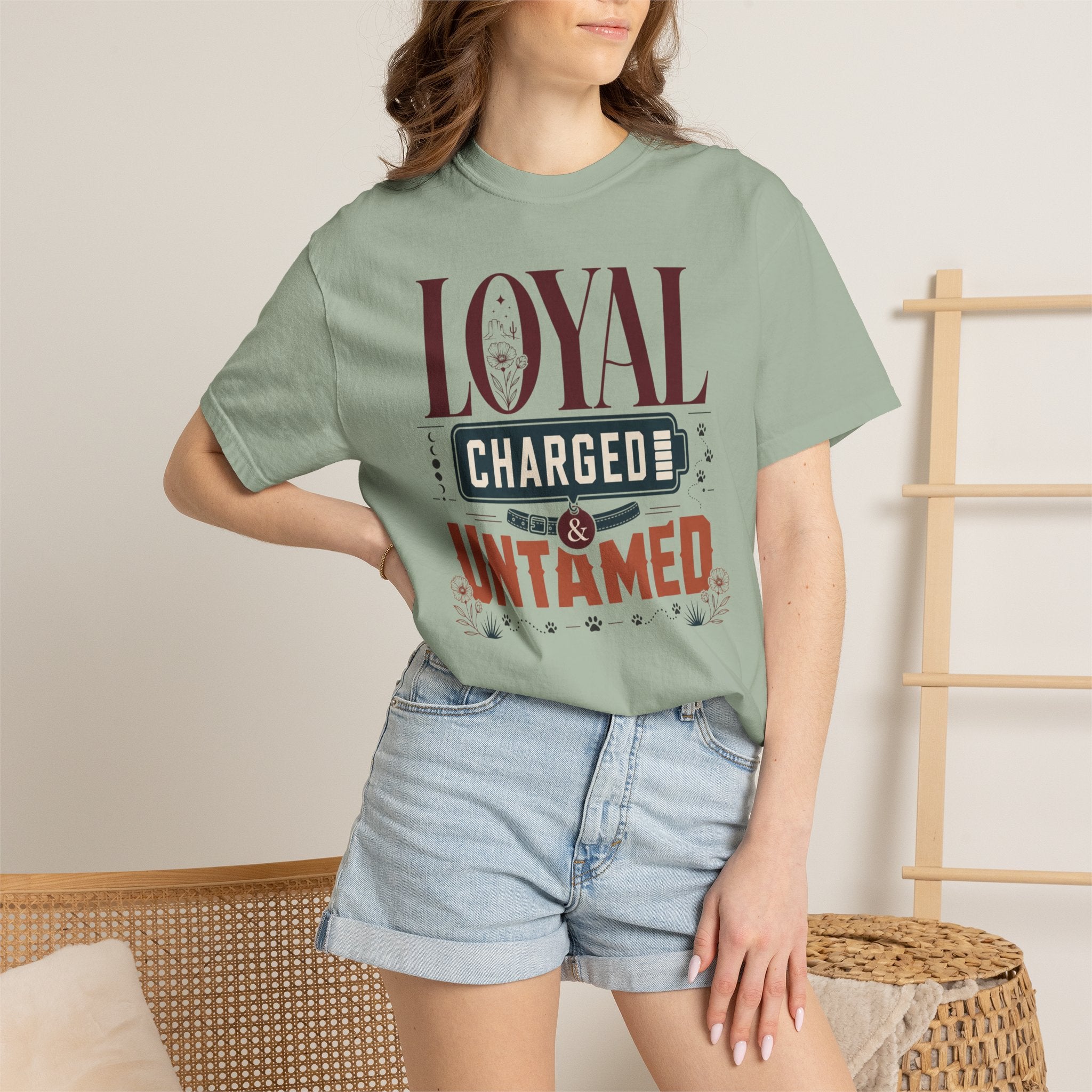 Loyal Charged And Untamed - T-Shirt