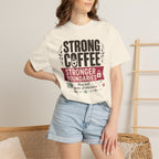 Strong Coffee Stronger Boundaries - T-Shirt