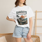 Sunsets Over Notifications - T-Shirt