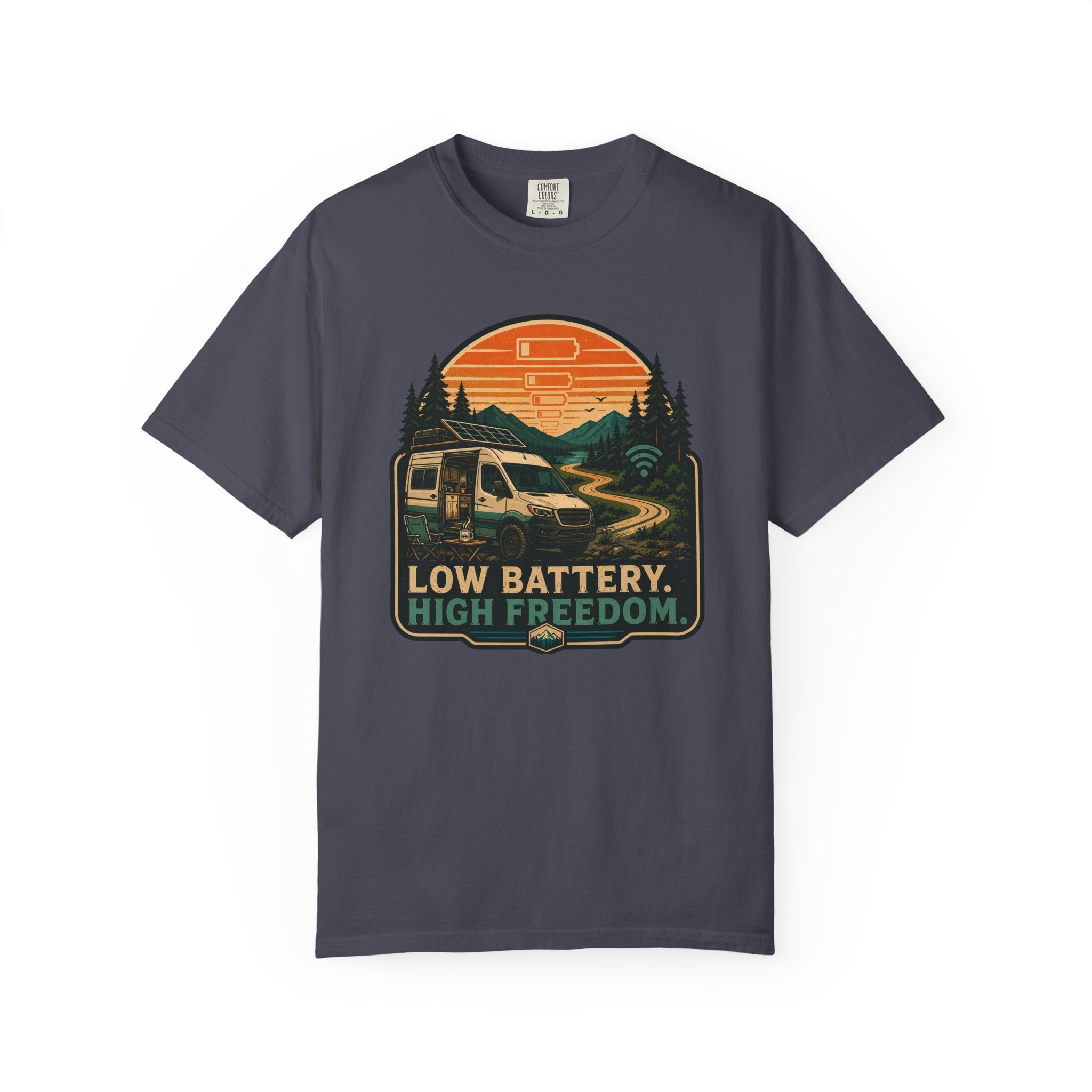 Low Battery High Freedom - T-Shirt