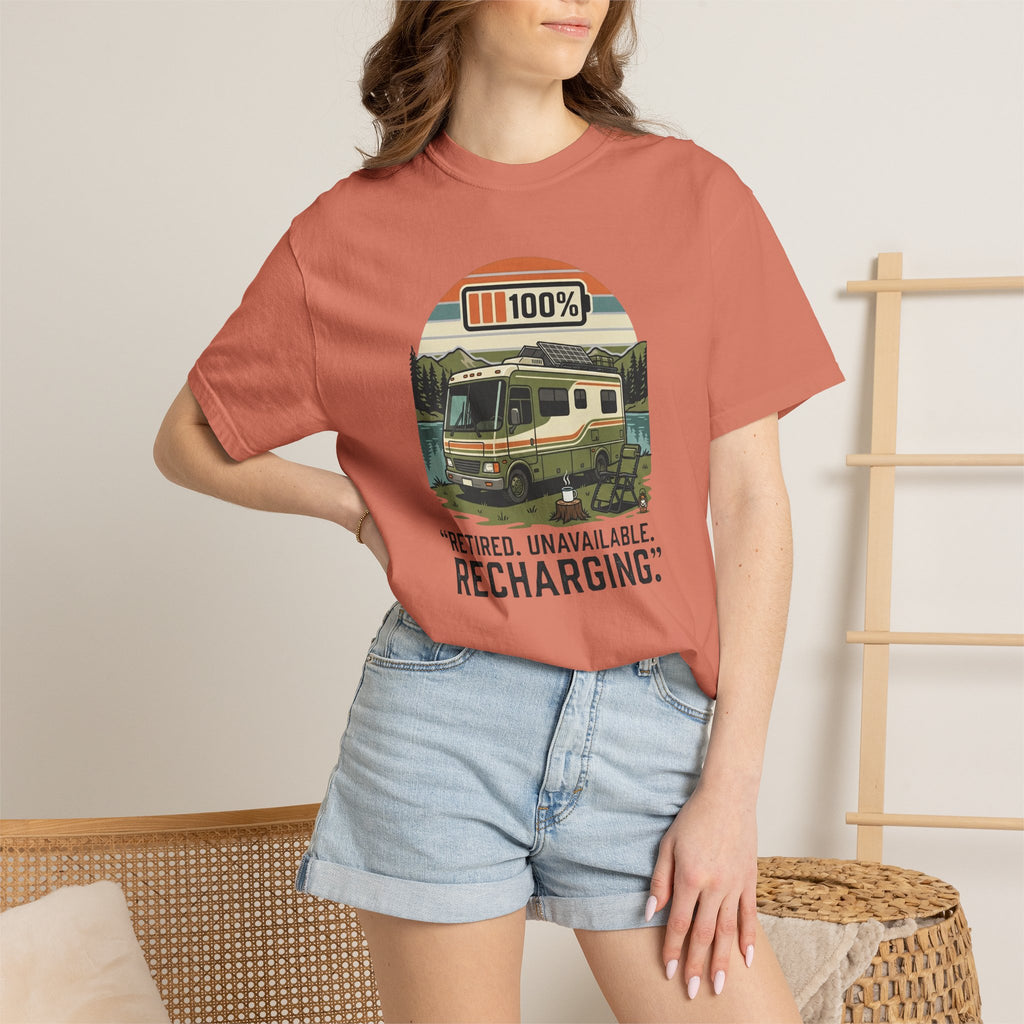 Retired Unavailable Recharging - T-Shirt