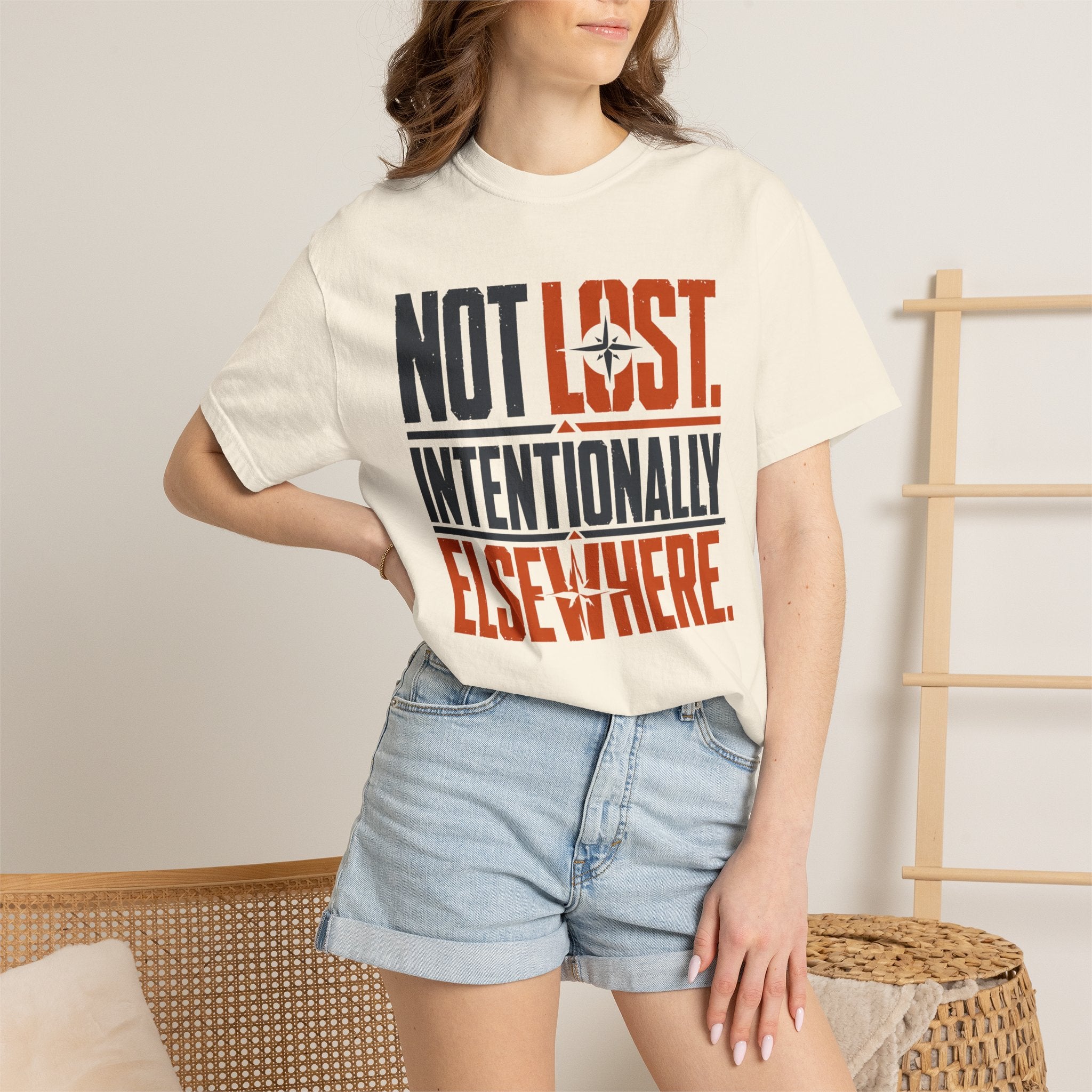 Not Lost Intentionally Elsewhere - T-Shirt