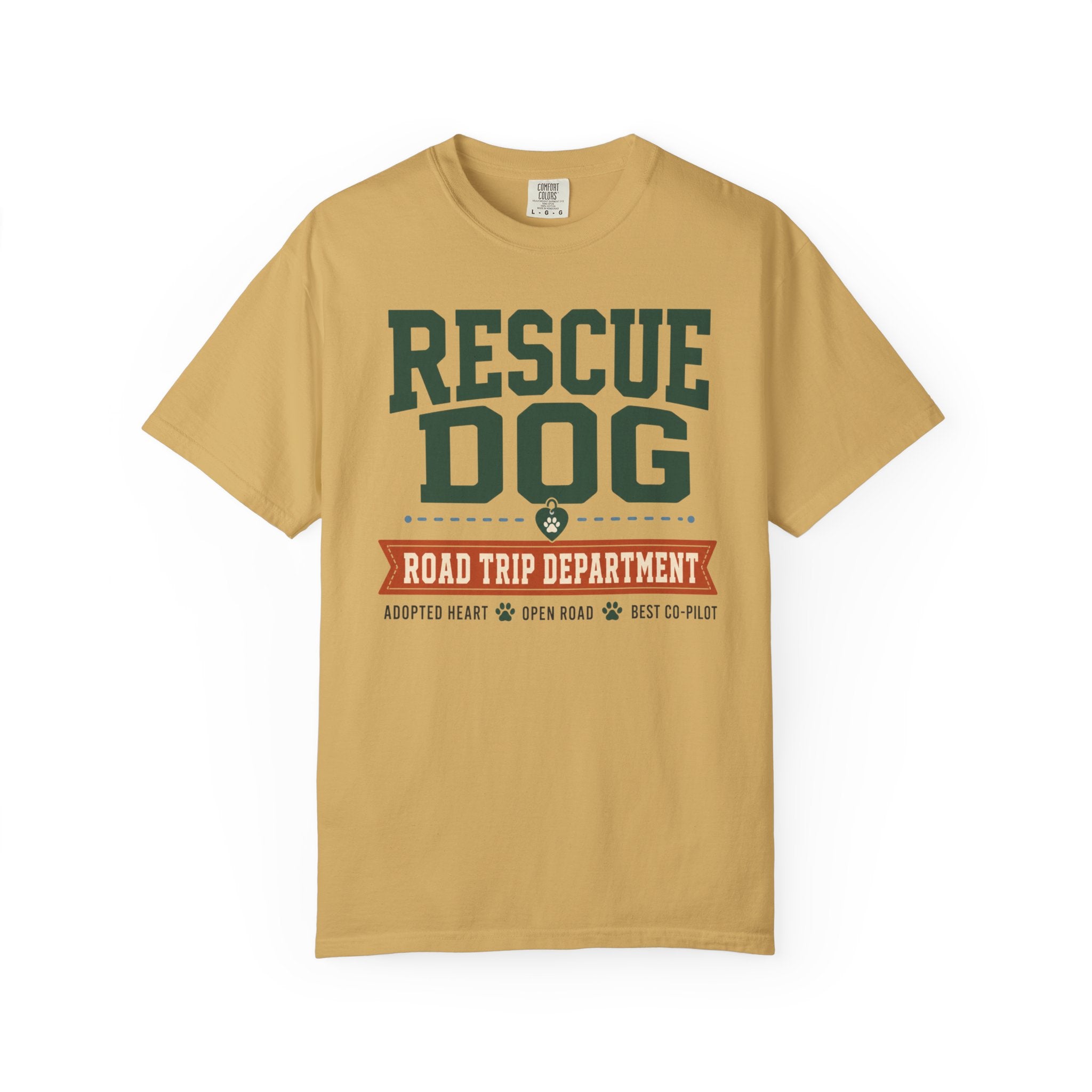 Rescue Dog Road Trip Department - T-Shirt
