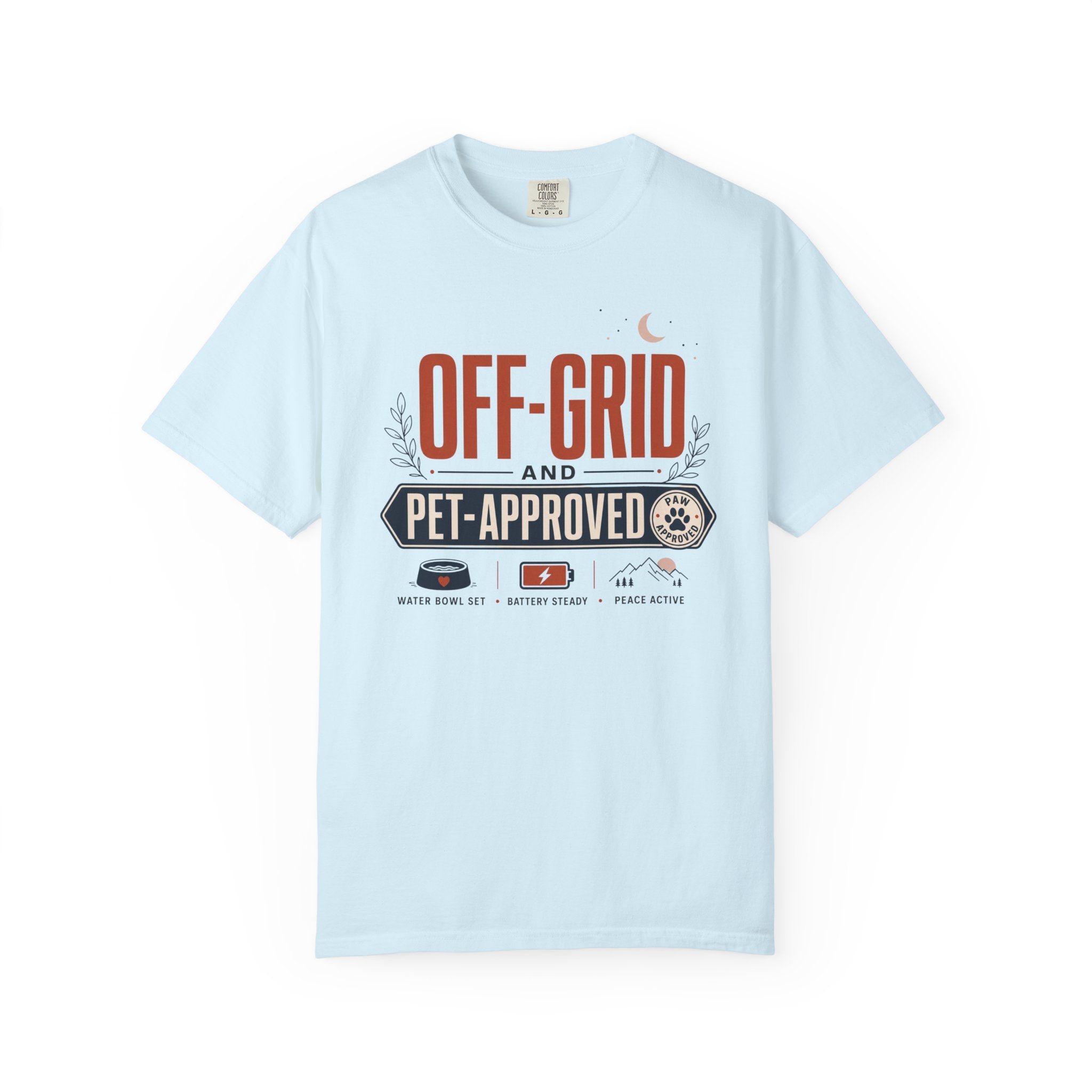 Off Grid And Pet Approved - T-Shirt