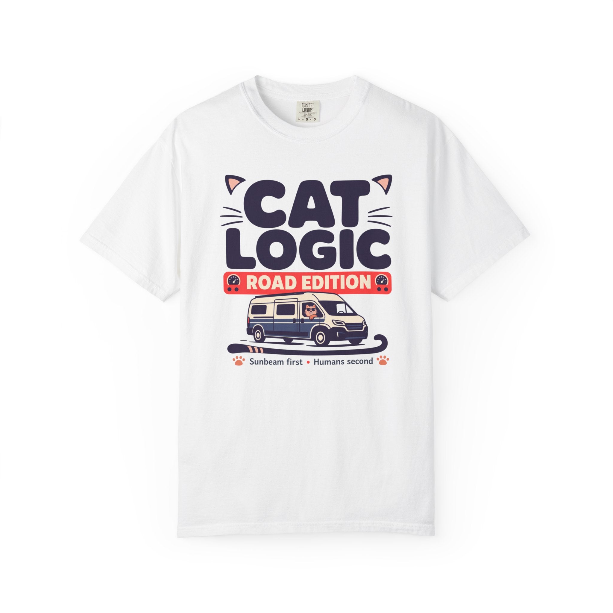 Cat Logic Road Edition - T-Shirt