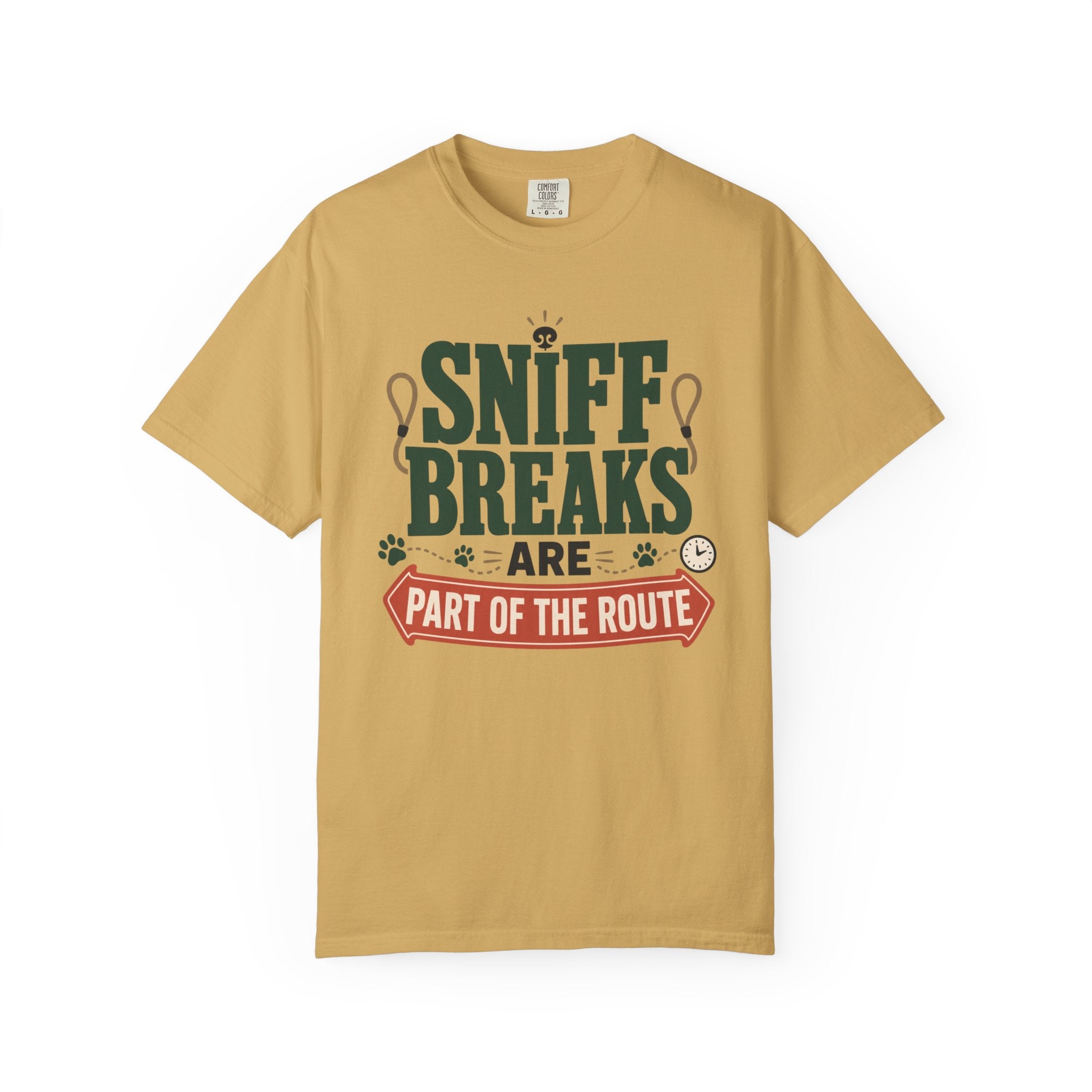 Sniff Breaks Are Part Of The Route - T-Shirt