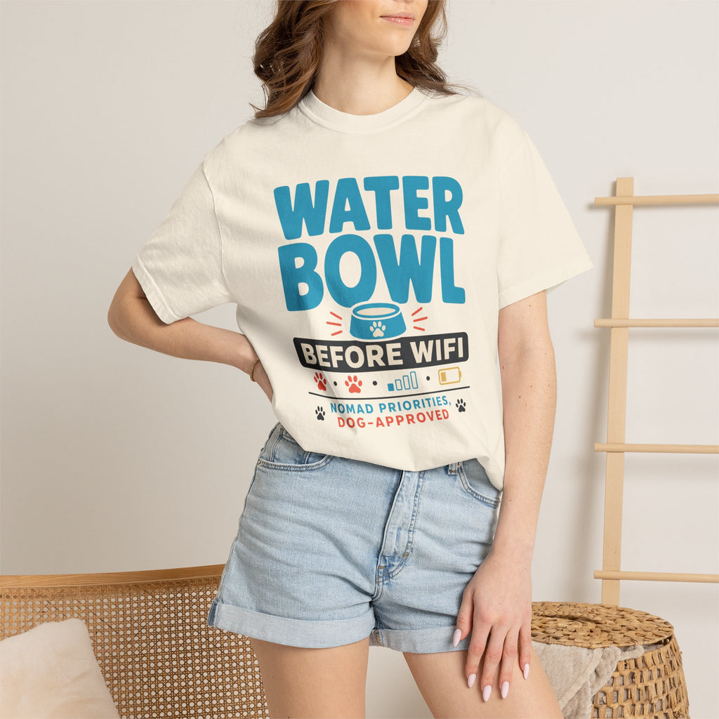 Water Bowl Before Wifi - T-Shirt