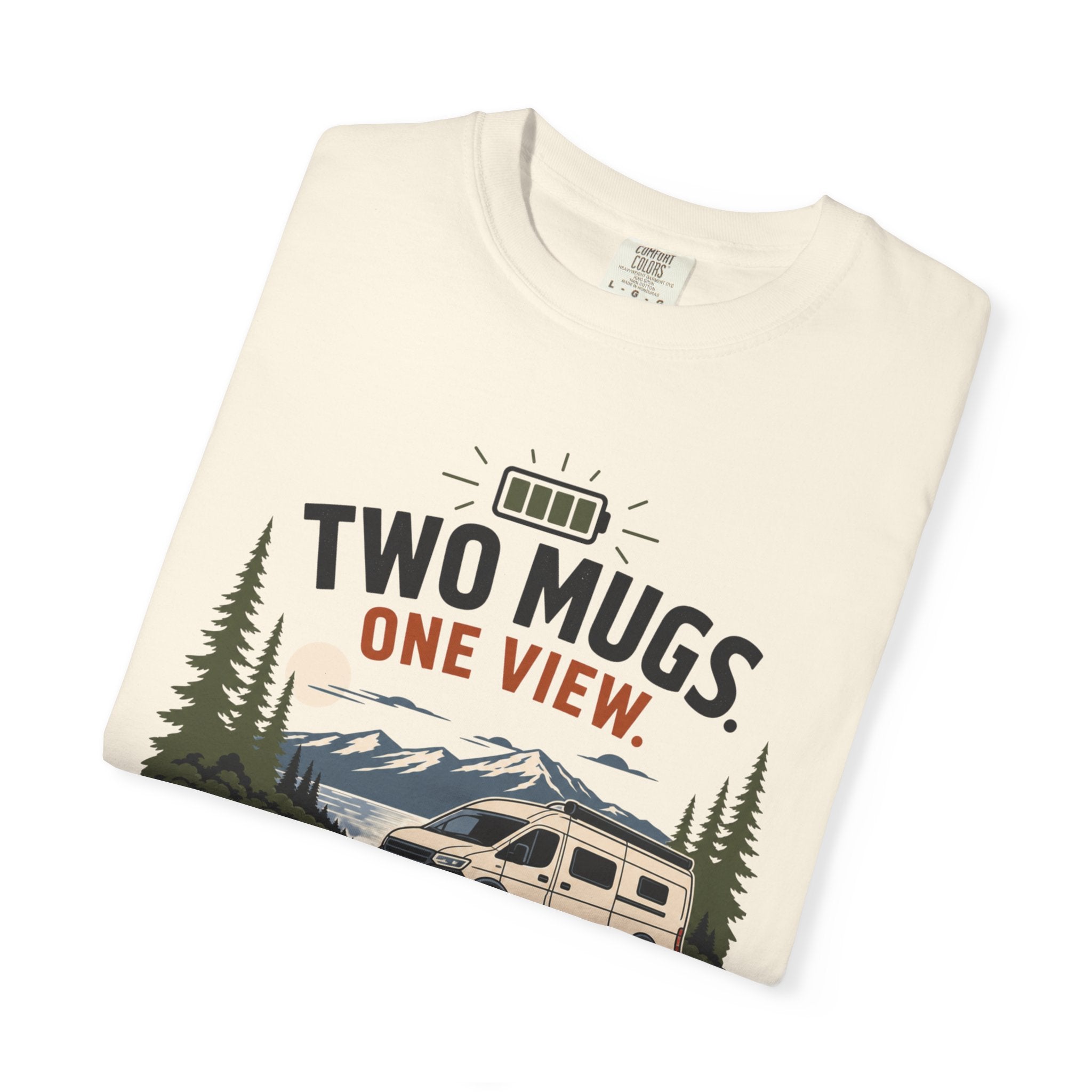 Two Mugs One View - T-Shirt