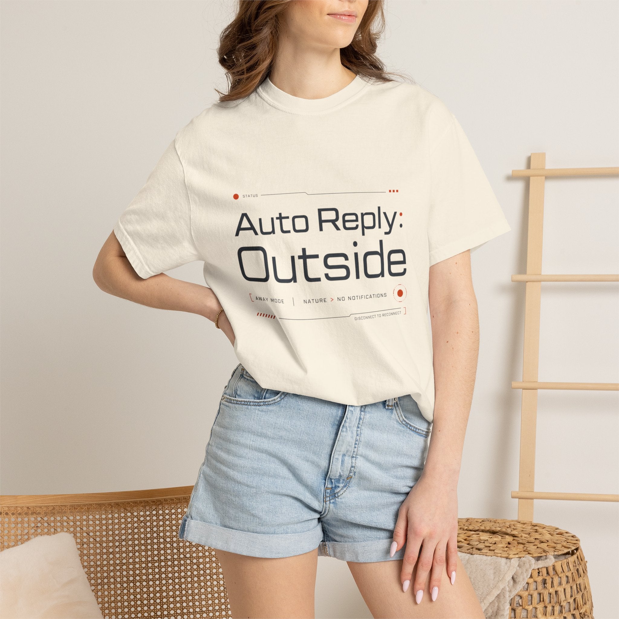 Auto Reply Outside - T-Shirt