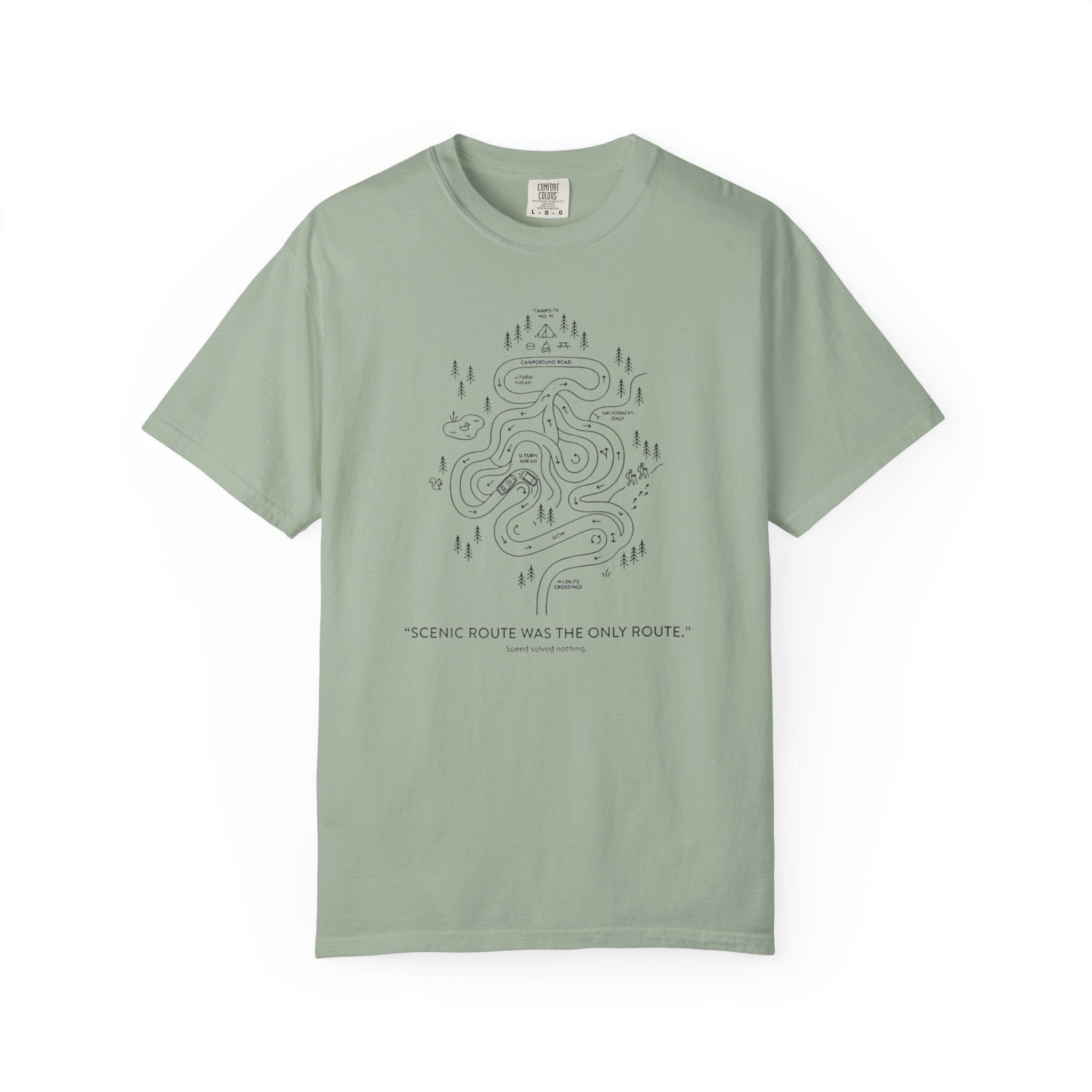 Scenic Route Was The Only Route - T-Shirt