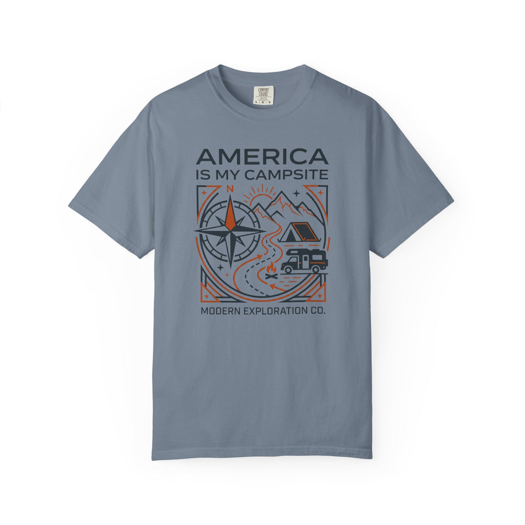 America Is My Campsite - T-Shirt
