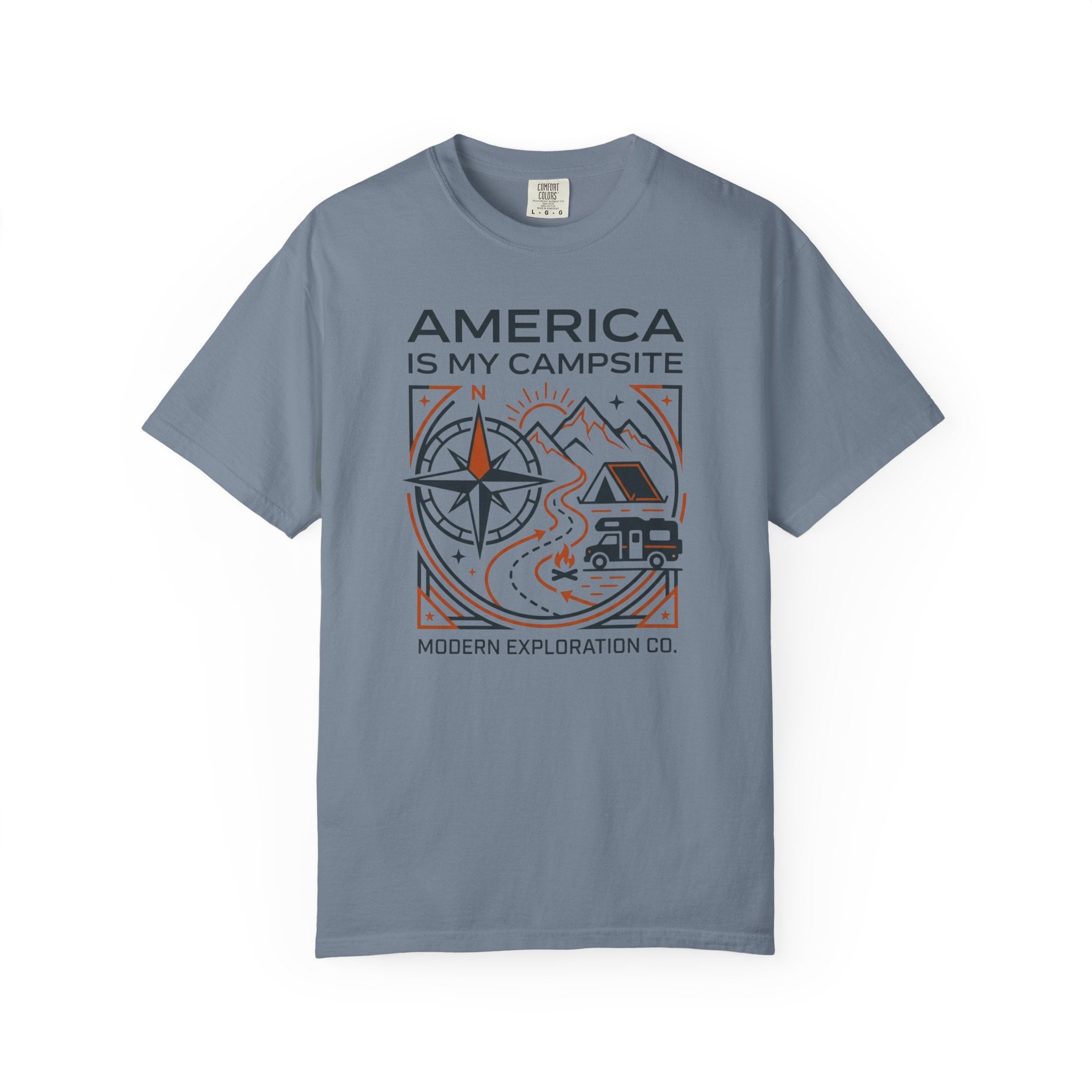 America Is My Campsite - T-Shirt