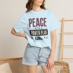 Peace With A Power Plan - T-Shirt