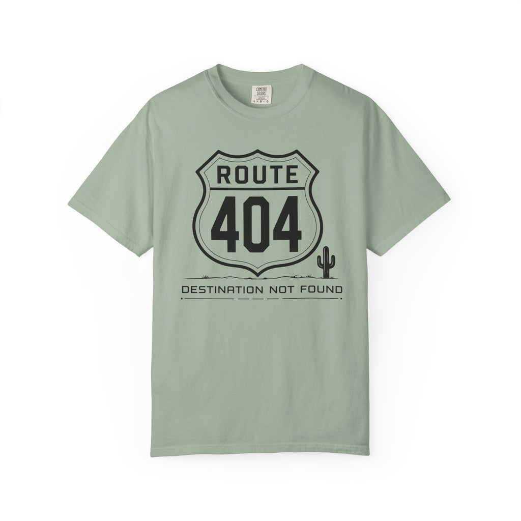 Route 404 Destination Not Found - T-Shirt