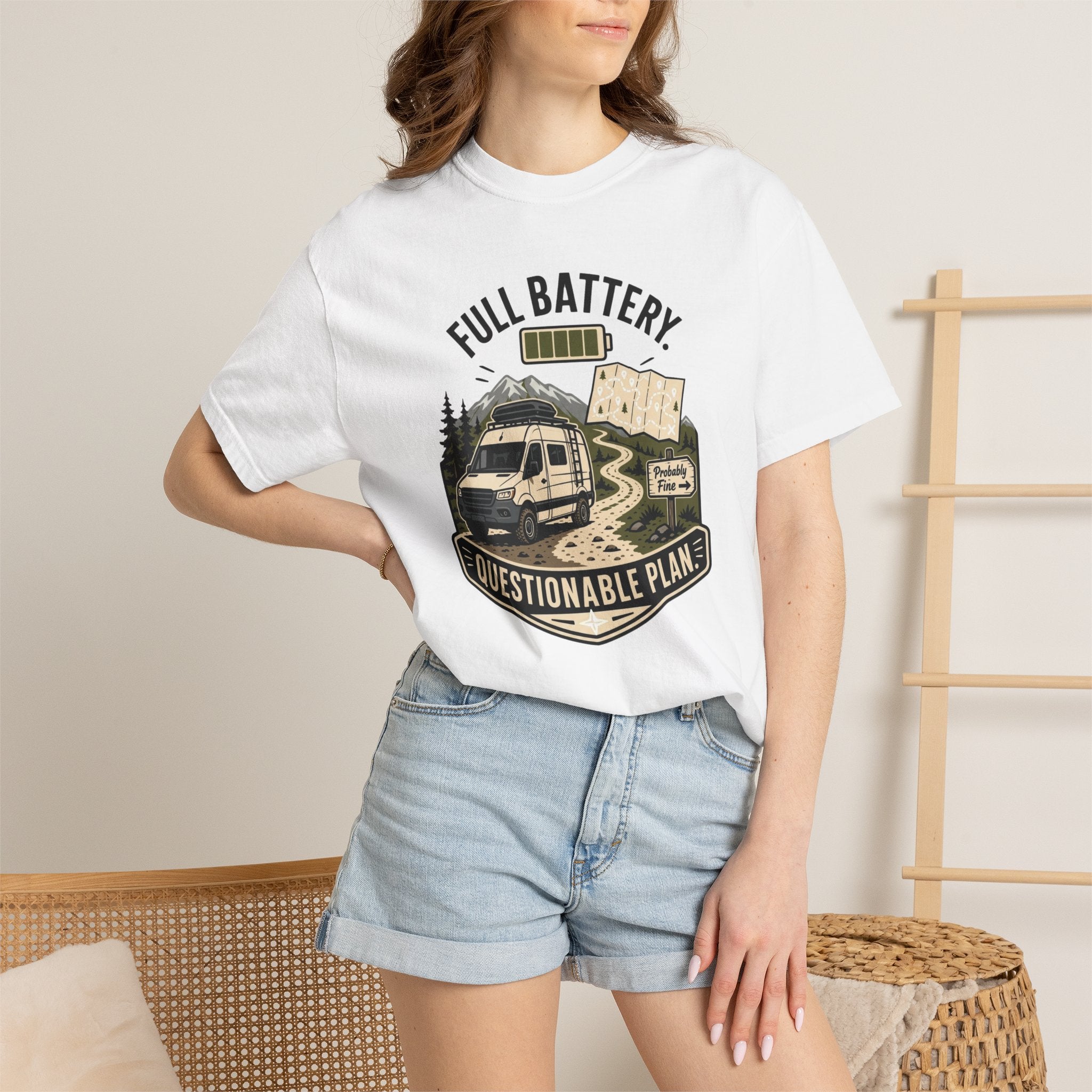 Full Battery Questionable Plan - T-Shirt