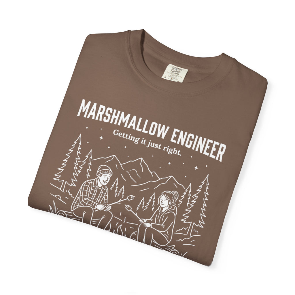 Marshmallow Engineer Getting It Just Right - T-Shirt